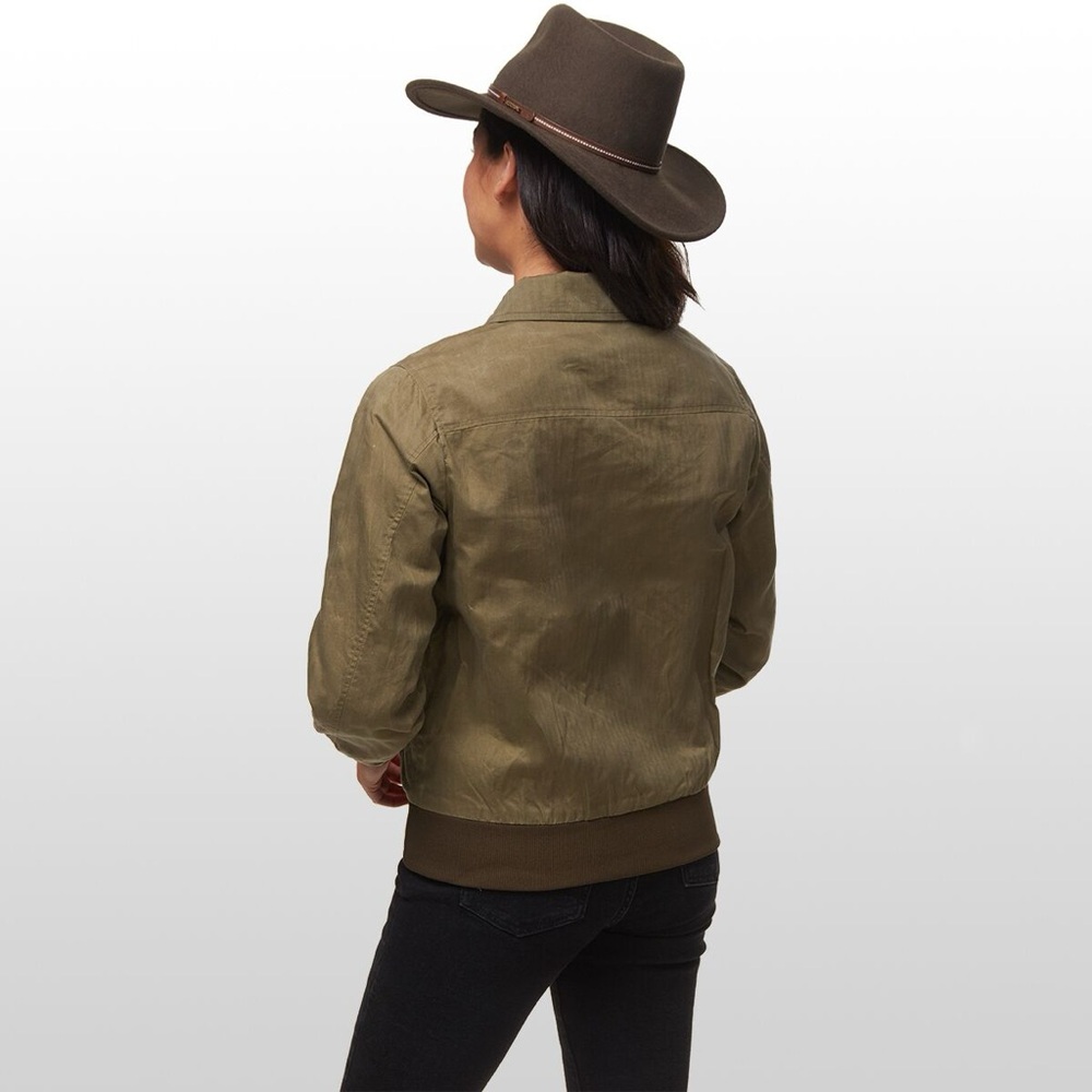 Filson Women’s Lightweight Bomber Jacket - Olive - Picture 3 of 10